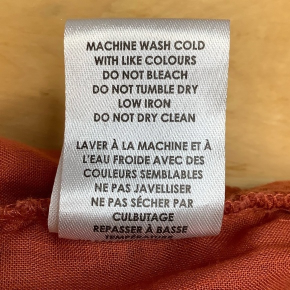 MEXX 2-Piece Smocked Peplum Eyelet Puff Sleeve Shorts Set Size M - Picture 15 of 16